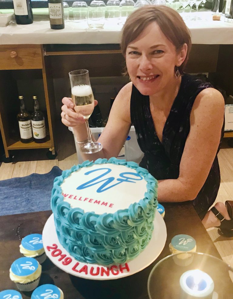 Dr Kelly Teagle at the WellFemme launch in February 2019